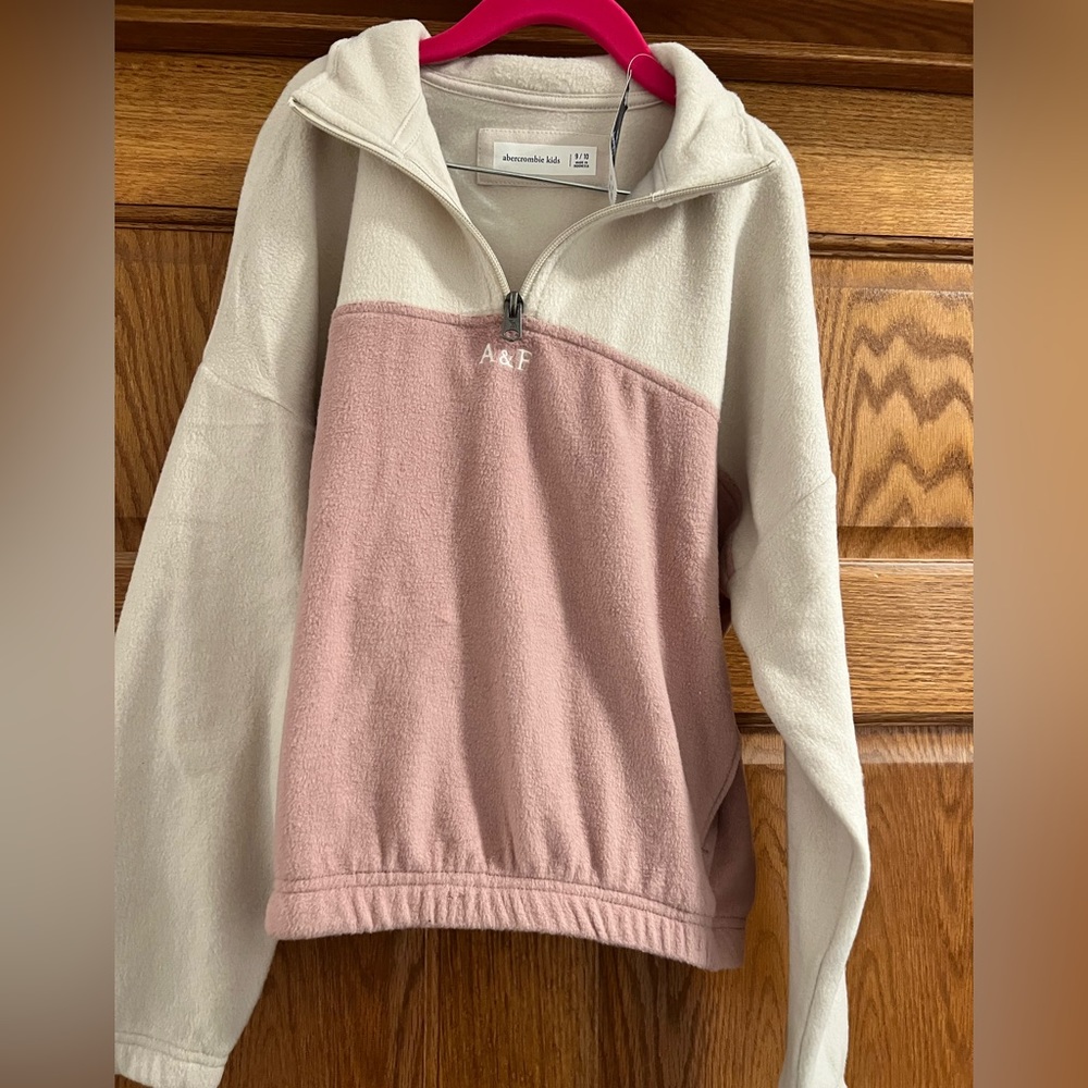 AF Kids fleece 1/2 zip pullover NWT size 9/10